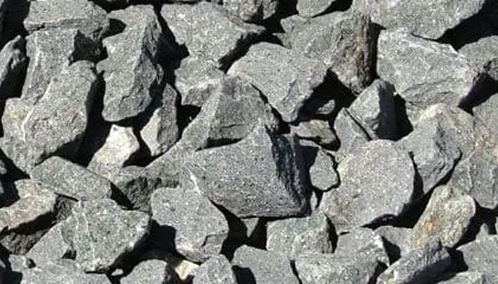 Crushed Black Basalt Rock