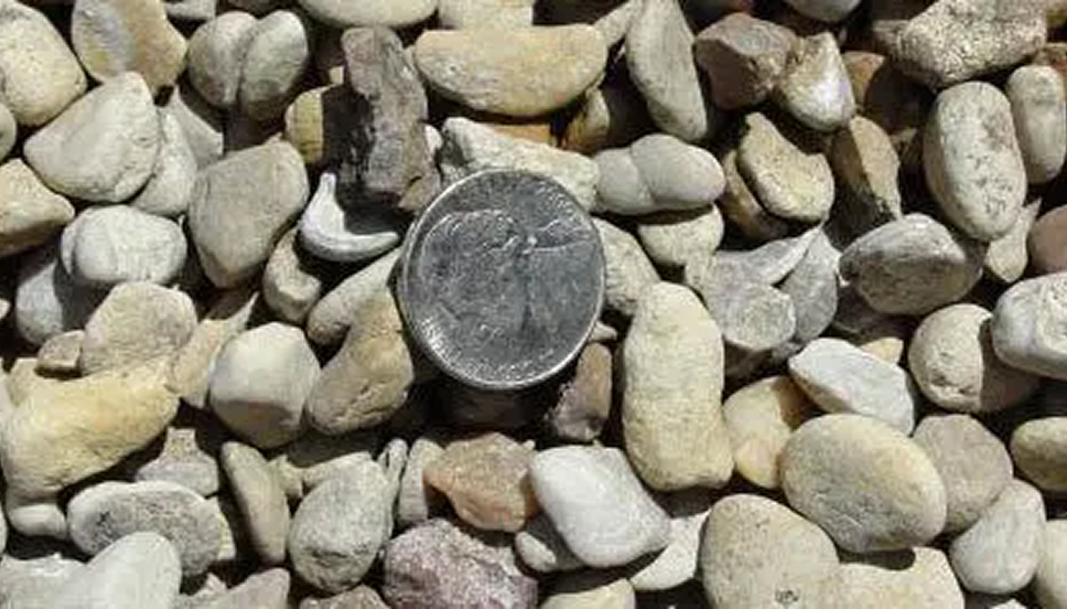 Pea Gravel (3/8" or 5/8" available)
